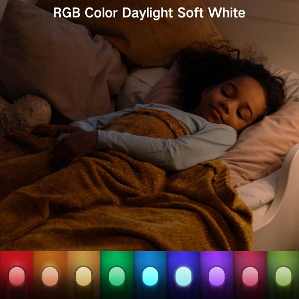 CE 0.7W Dimmable Night Lamp Efficient Night Light With Remote Control