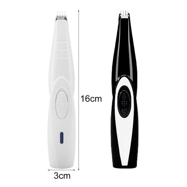 Um ajustador do cabelo do animal de estimação do interruptor do botão, animal de estimação que prepara a cabeça de cortador cerâmico de Clippers