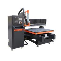 Máquina de gravura 1220x1220mm do router do CNC 9kw para a folha de alumínio acrílica