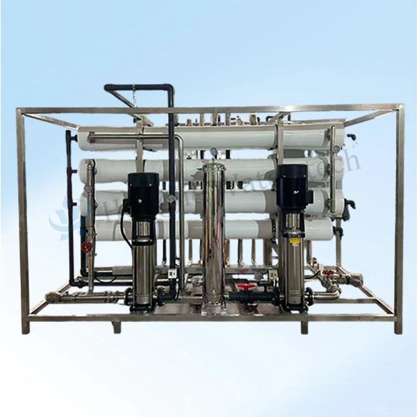Système de purification d'eau ultrapure 2T/H avec technologie EDI