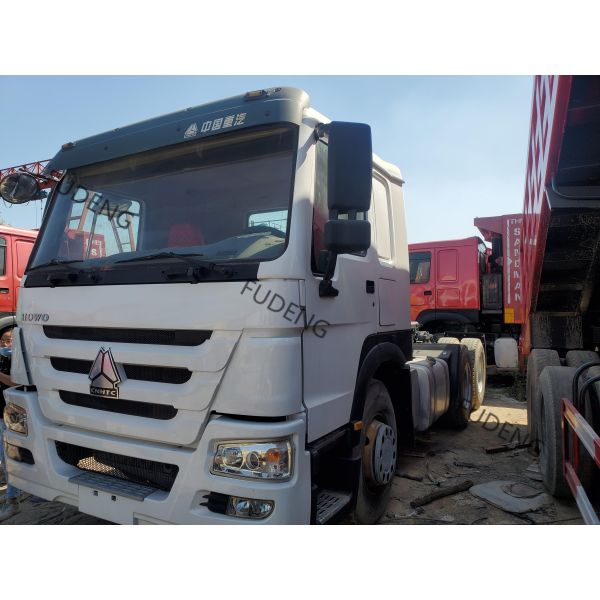Manual 371HP 6X4 Wheel Drive Used Tractor Head Trucks