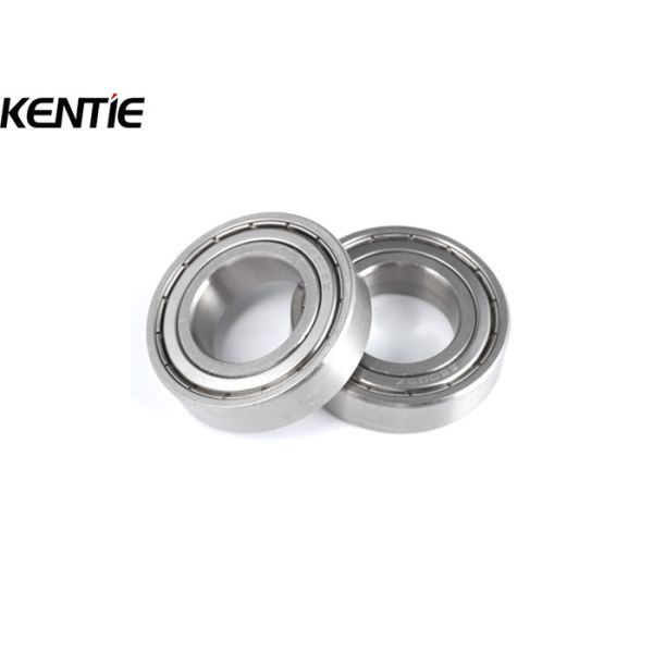 Food Grade Deep Groove Ball Bearing 6005ZZ 25*47*12mm 2.53KN Low Vibration