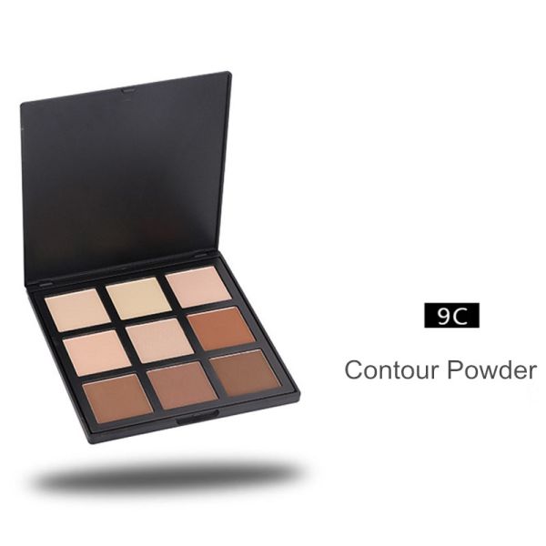 Портативный контуря набор макияжа стороны продуктов макияжа контуря для ежедневной пользы