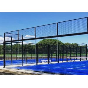 New Design Panoramic Padel Court Fence Steel Wire 10Mx20M