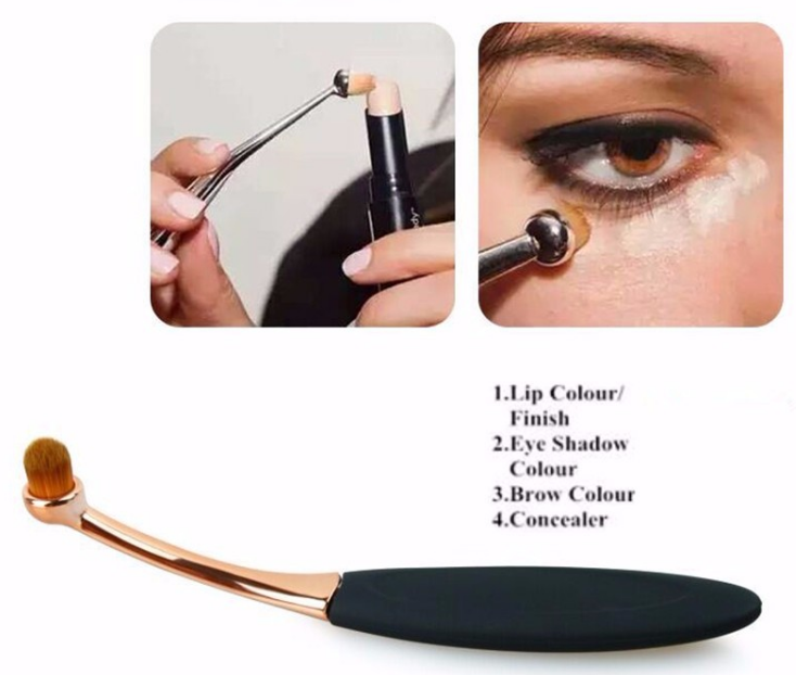 Beauty Toothbrush Looking Makeup Brushes Rose Gold Face Makeup Brush Set