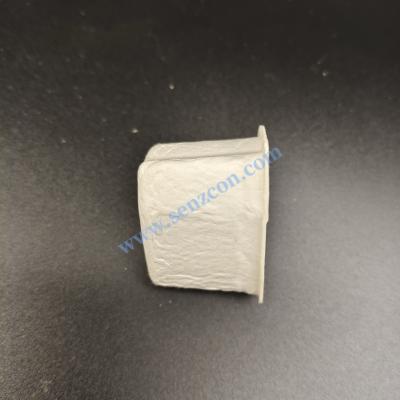 The environmentally friendly pulp - molded protective cover for triangular plugs complies with the plastic - ban regulations of Europe and the United States.