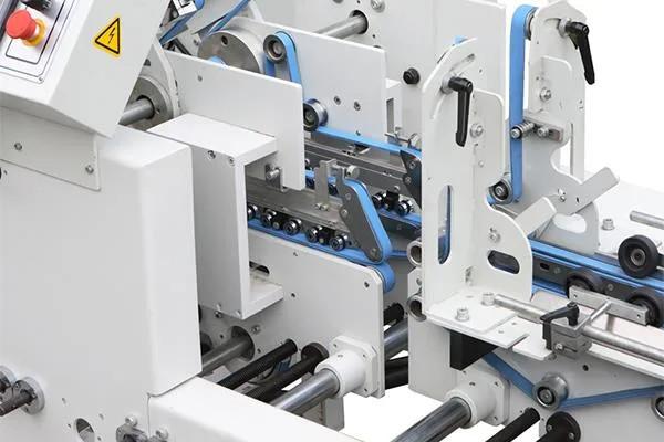 Ecoographix High Speed Automatic Carton Folder Gluer Machine For Packaging