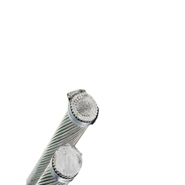 Conducteur renforcé de haute résistance en aluminium tiré dur du fil d'acier