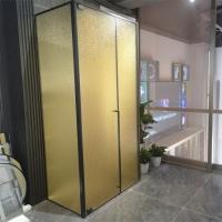 SAI Vidro laminado temperado Decorativo Ecrã de chuveiro Divisão Portão de janela Cristal Límpido Fluted Reeded Texture Pattern