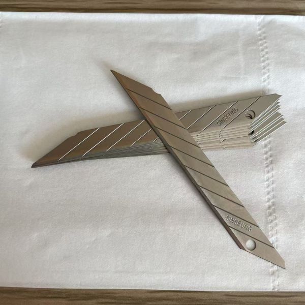 Precise Art Design Small 9mm Knife Blades 30° Tip Angle Degrees Precise Cutting