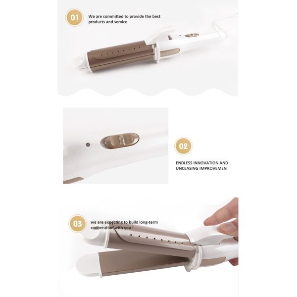 Effortlessly Style Your Hair With Our Ceramic Hair Styler Ceramic Coated Plates