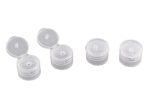 1.2ml/T Ribbed 24 410 Flip Top Cap For Lotion Bottle