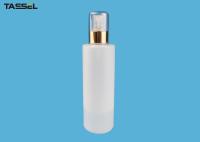 Le jet fin de brume de 8 onces met le pulvérisateur en bouteille en aluminium d'or brillant de bouteille du PE 250ml
