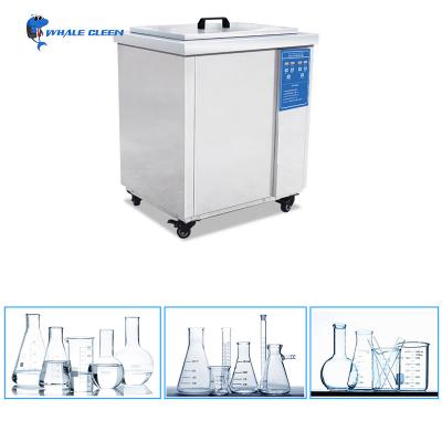 Líquido de limpeza ultrassônico 38L do laboratório do controle de Digitas máquina de uma limpeza ultrassônica de 600 watts