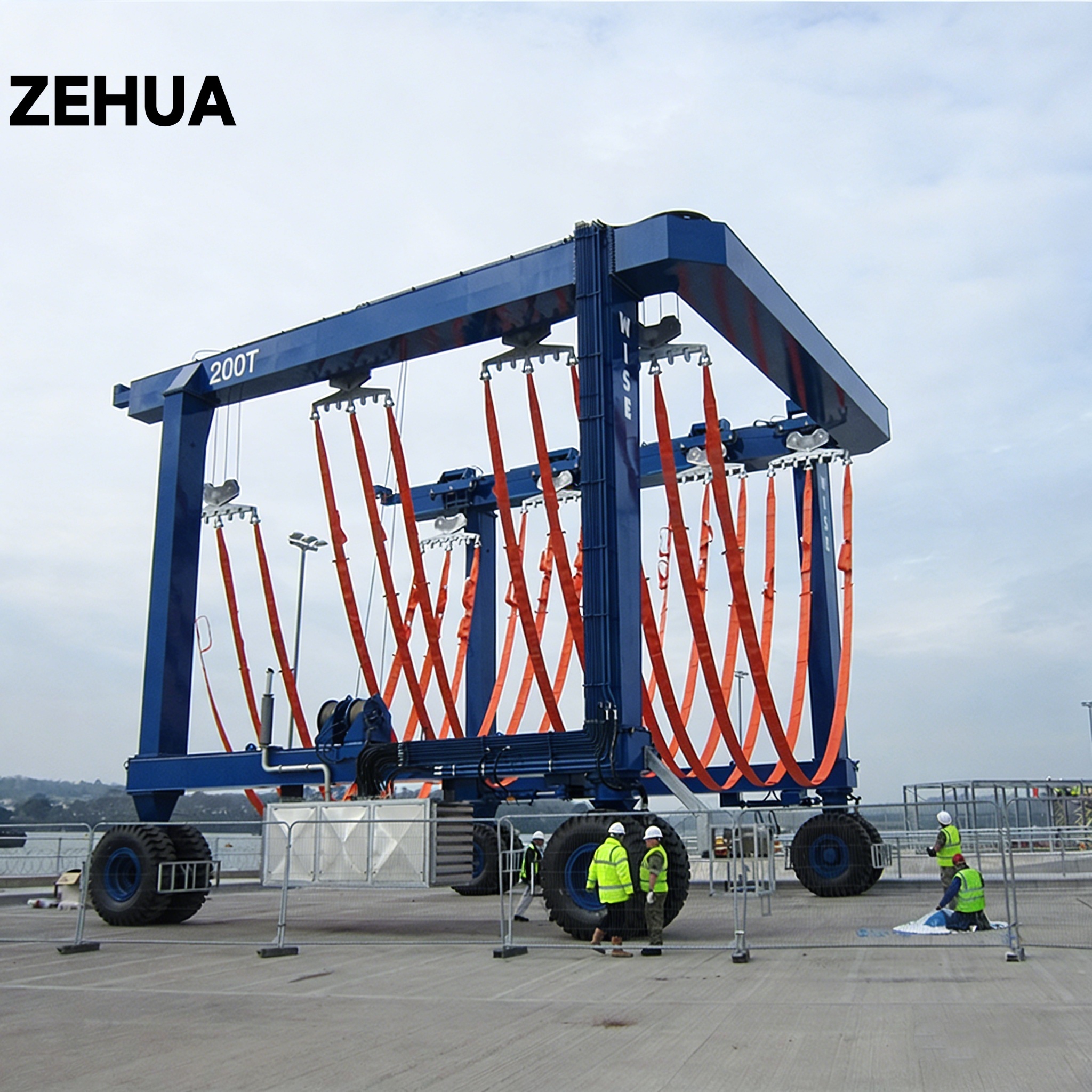 Shipyard Dock 20t 40t Boat Vessel Lift Crane Electric Lifting Crane 300 Ton Crane Price