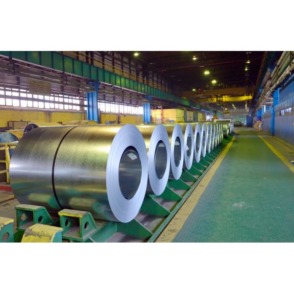 Gi 0.15mm Thickness Hot Dipped Steel Coil 50g Zinc Coating Anti Corrosion