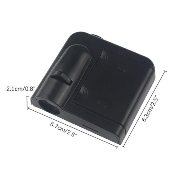 LED 3D 6.3cm Door Projector Lights , 5w Wireless LED Car Door Projectors