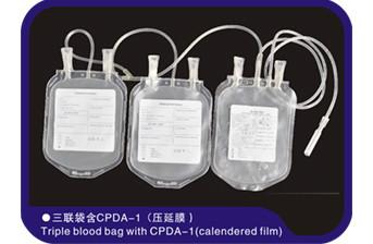 Flat Film Medical Blood Bags Plastic Material Blood Transfusion Bag OEM
