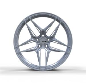 Concave Lightweight Forged Wheels Silver 21 Inch For BMW BENZ PROSCHE