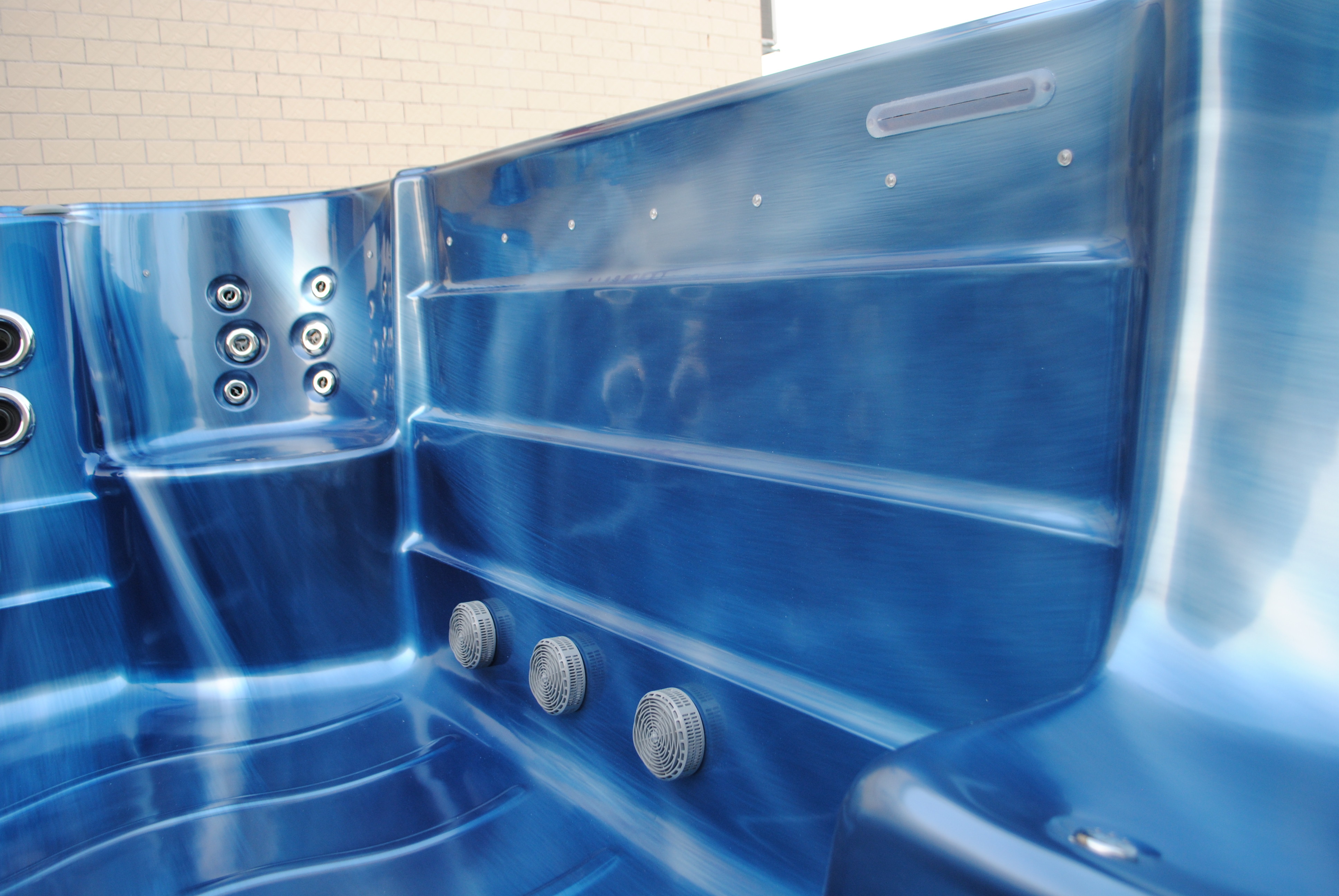 Standard, 2 sets 5'' color-changing LED lighting whirlpool massage backyard hot tub