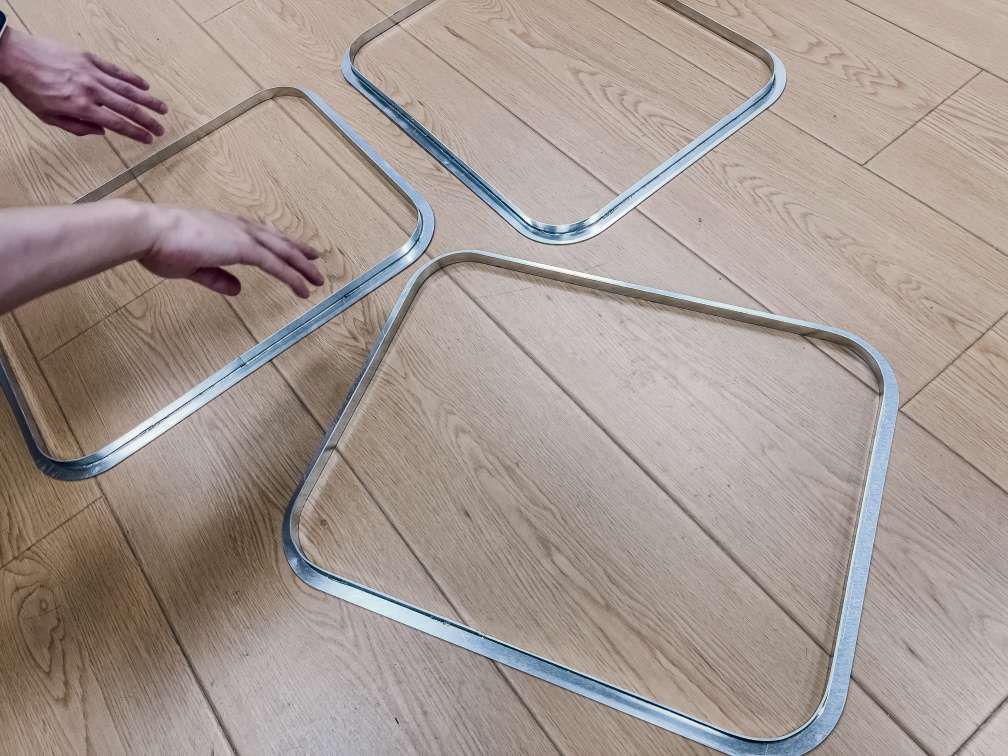 Custom Fabricated Aluminum Cover Frame for Equipment and Industrial Assemblies