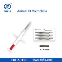 20 ans de performances Rfid Chip pour animaux Pet Id Microchips injectables pour animaux avec seringue