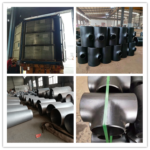 P265gh Painting Pipe Fitting Tee Carbon Steel Seamless Forged