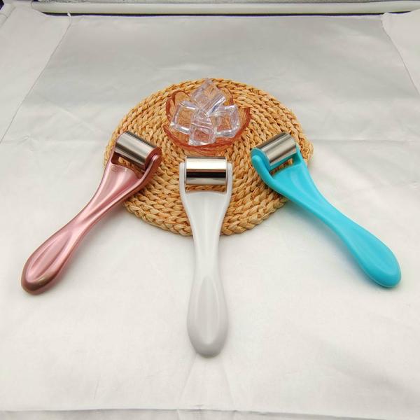 Skin Derma Stainless Steel Mini Micro Needle For Face Handheld Massage Roller Instrument Freeze Ice Roller