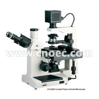 CE óptico invertido contraste A14.0202 de Rohs da lâmpada do halogênio do microscópio da fase do plano 400X