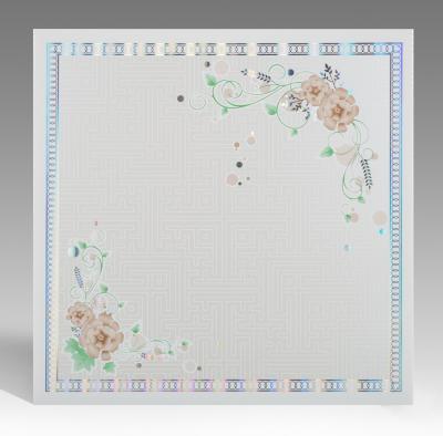 Anti Aging PVC Ceiling Tiles / Bathroom Ceiling Tiles Panels Easy Setting