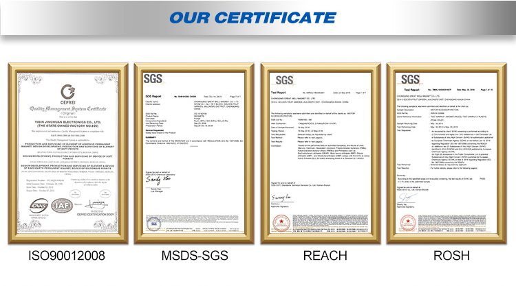 Лист компрессора с электродвигателем магнита 20% электрического двигателя NiCuNi постоянный электрический