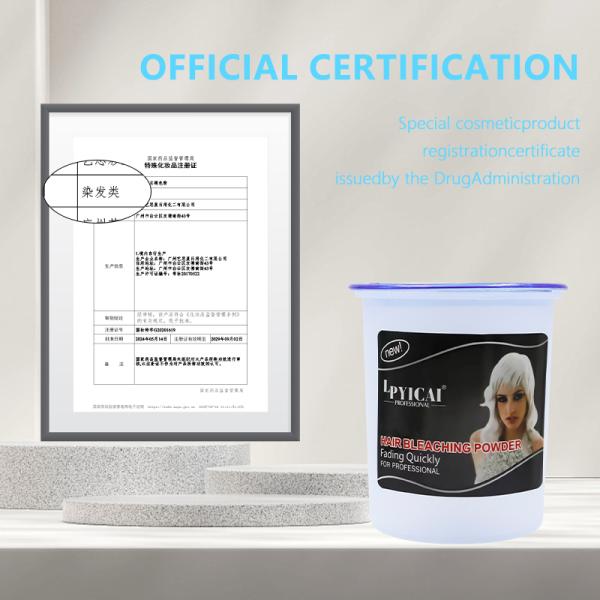 Chinese-Made Hair Bleaching Powder 8-9 Levels Lightening, 3 Colors, Salon-Quality at Home