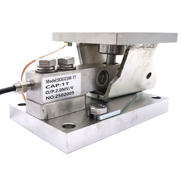 IP66 Waterproof Stainless Steel Shear Beam Load Cell Series 1Ton 3Ton 5Ton Weight Sensor for Tank Silo Mounting Module