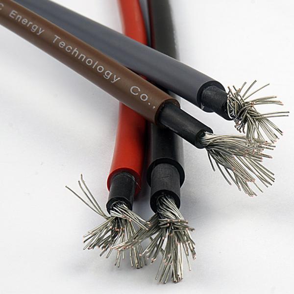 Dc Oem Color Copper Solar Panel Power DC Cable 1000m H1Z2Z2-K 1x4mm2