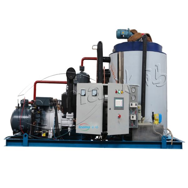 3T/24H Промышленная машина для изготовления ледяных хлопьев для рыболовства морепродукты ICEMA поставки пищевые напитки