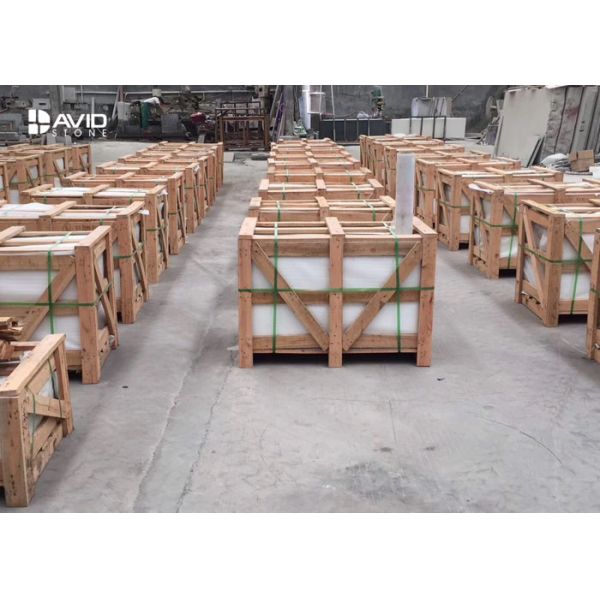 Polished Granite Natural Stone Countertops , Granite Bathroom Vanity Tops