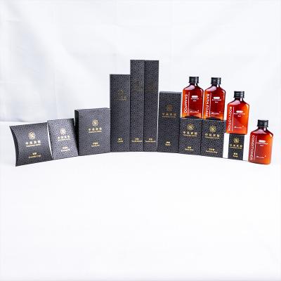 5 Stars Guest Room Shampoo Soap Hotel Amenities Set Tinted Finishing