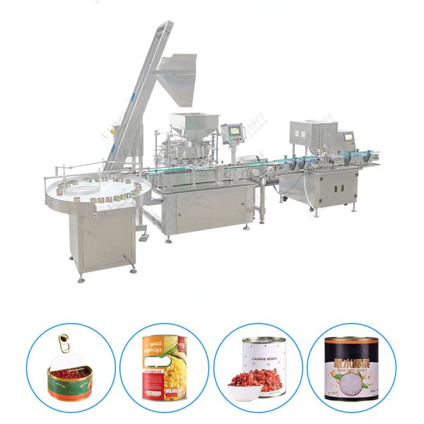2000BPH Simulation Caviar Filling Production Lines for Daily Necessities