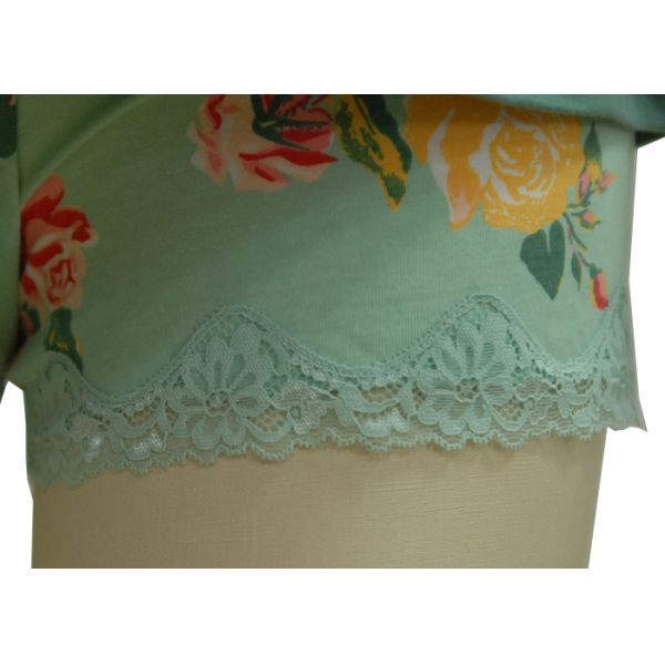 SleeveLess V Neck Ladies Loungewear Sets Jersey Womens Nightwear Sets