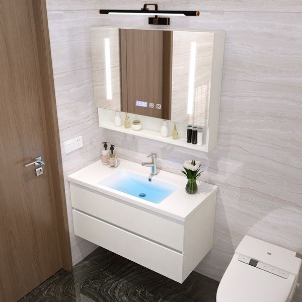 Directly Sale Modern Style Waterproof Bathroom Vanity with Sink Waterproof and Modern