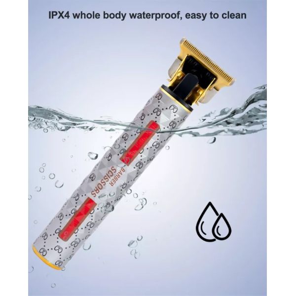 Водоустойчивая машина 10W триммера вырезывания волос с малошумным лезвием t