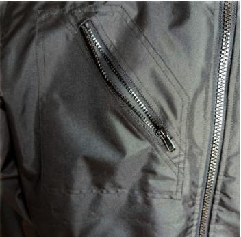 Winter Men's Waterproof Work Jacket Wind Resistant Polyester / Cotton Material