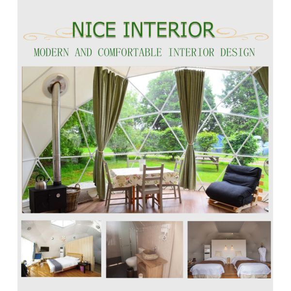 кемпинг походы на открытом воздухе Эко-глампинг кухни купол дом иглу палатки