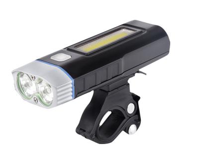 Front COB Work LED Bicycle LED Safety Lights , USB Output Led Safety Lights For Bicycles