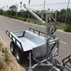 Utv Off Road Atv Trailer Quad Bike Cargo Wood Log Lightweight Outside Garden Farm