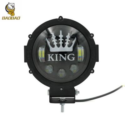 7 Inch metal White Color RGB Multiple LED Headlight For Harley Davidson