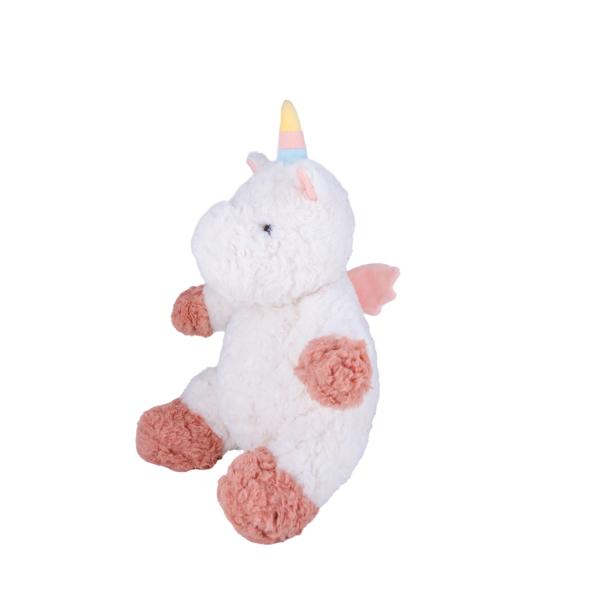 Faux Rabbit Fibers Big Eyes Unicorn Stuffed Animal Toys For Girls And Boys Gift