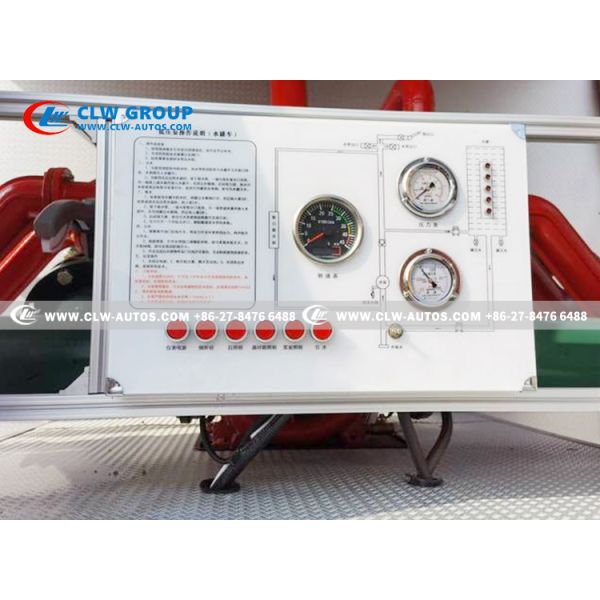 Тележка пожарной команды HOWO 4x4 с 4000 - вода 6000L пенится высокий спринклер воды давления