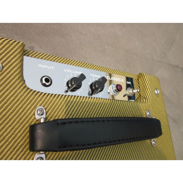 Custom 1*8 Inch Grand Boutique 5W Class A Valve Vintage Style Tweed White Black Tolex Guitar Amplifier Tube Amp Combo