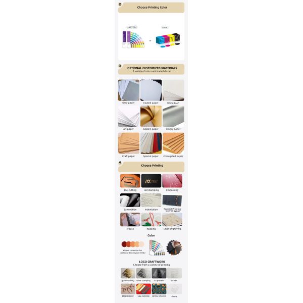 Boîte à bijoux en carton avec couvercle et base orange Boîte cadeau à bijoux en papier avec sac